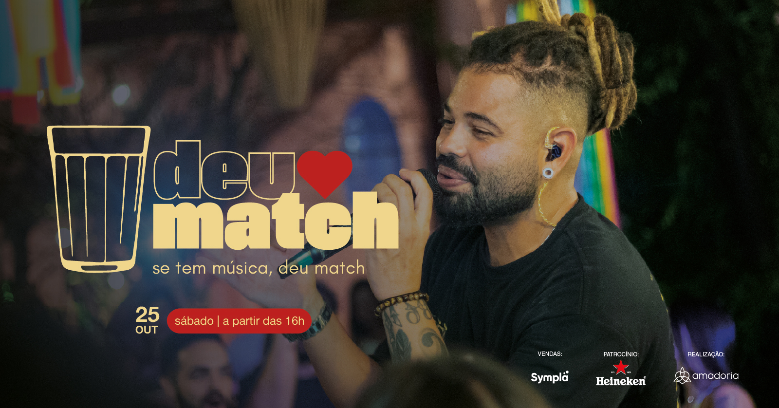Deu Match: pagode retrô e brasilidades na Amadoria
